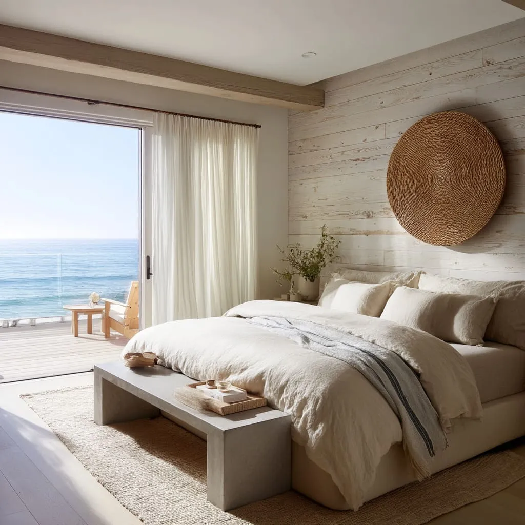 Fresh Coastal Bedroom Ideas with Soft Tones and Texture | FH