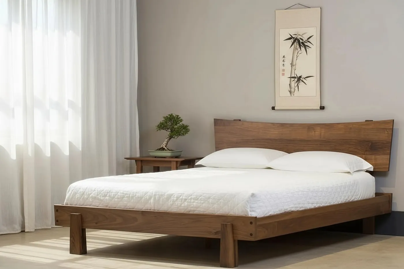 Horizon Platform Bed - 100% Solid Wood - Columbus, Ohio Twin / 40' by TY Fine Furniture