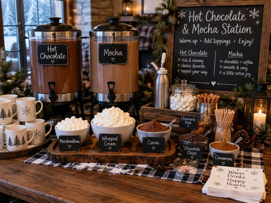 Hot Chocolate Bar for Events in India — ₹150–₹300/guest | Barista Station