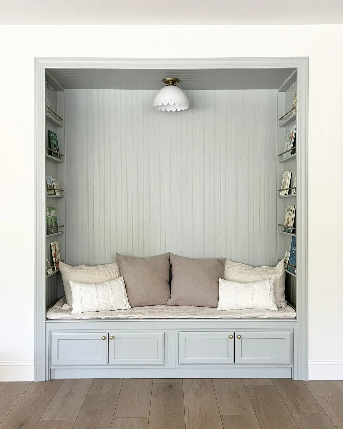 How to Build a DIY Kids Reading Nook - haus & hand