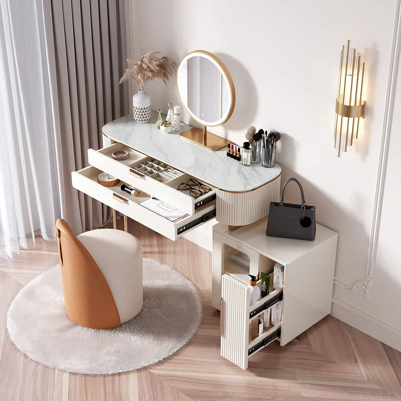 JASIWAY Modern Makeup Vanities for Elegant, Functional Beauty Spaces – JASIWAY Furniture