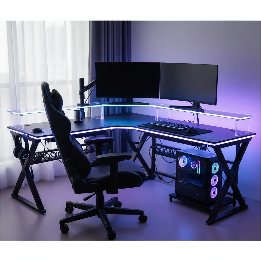 L-Shaped vs Straight Desk for Dual Monitors & Gaming (2026 G