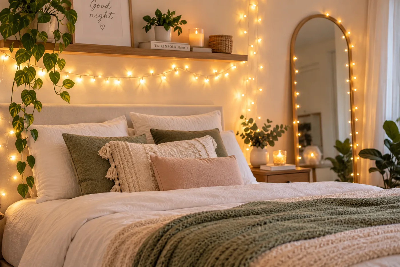 Led Fairy Lights Bedroom Teen Girl Bedroom Aesthetic LED Lights For A Dreamy Ambiance