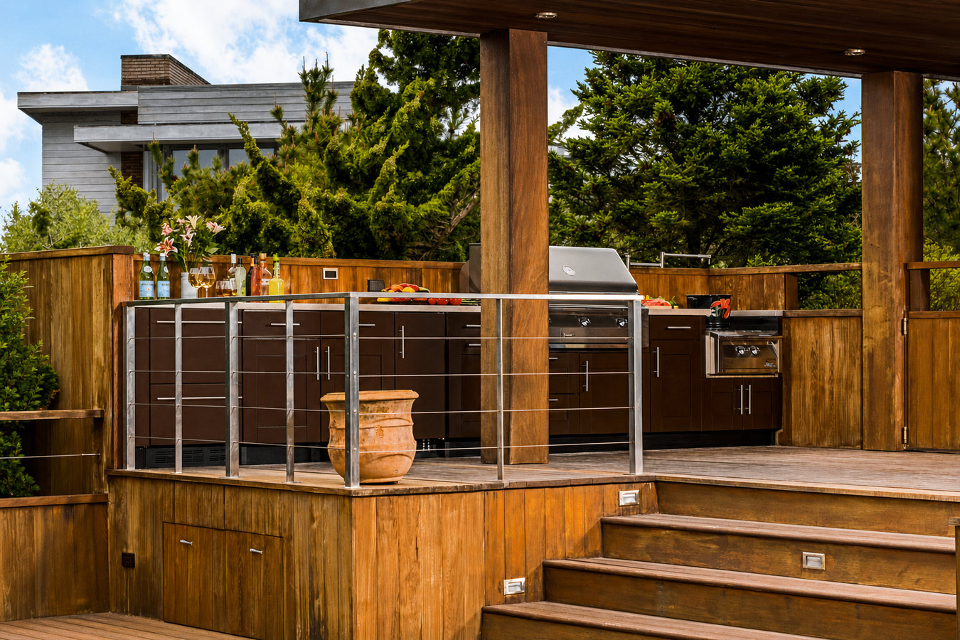 Local Outdoor Kitchen Decks Richmond CA | Richmond Deck & Fence