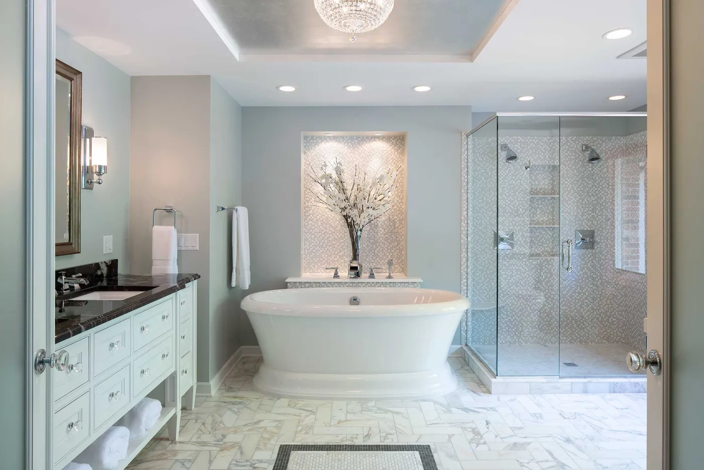 Luxury Bathroom in Edina - Ben Quie & Sons | Remodeling Contractors