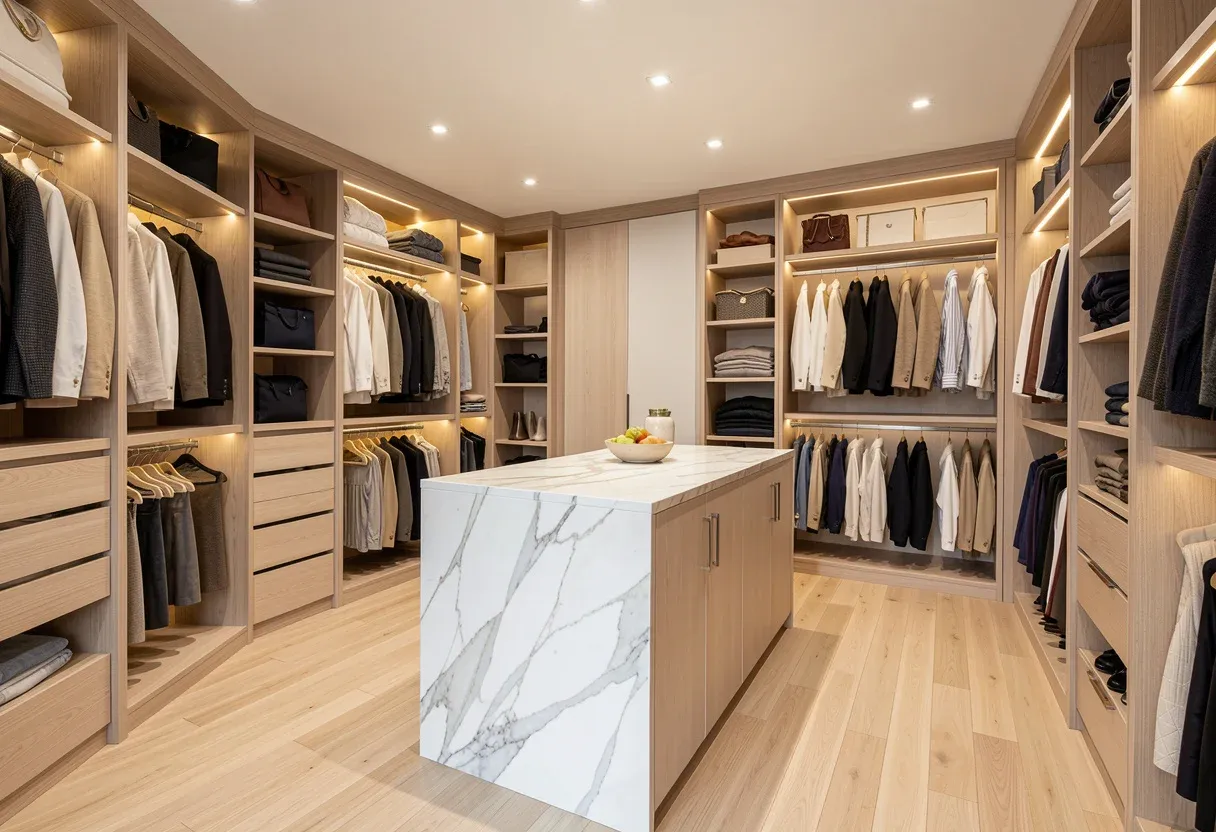 Luxury His and Hers Walk-In Closet Design Secrets
