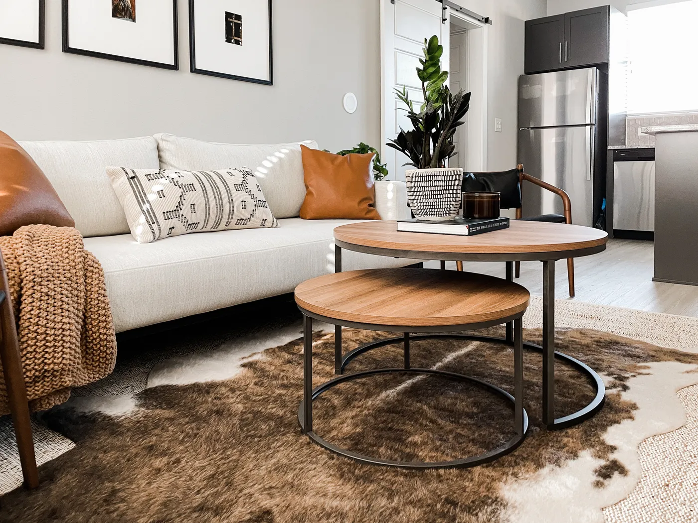 Making Over My Brother's Small Apartment Living Room - Within the Grove