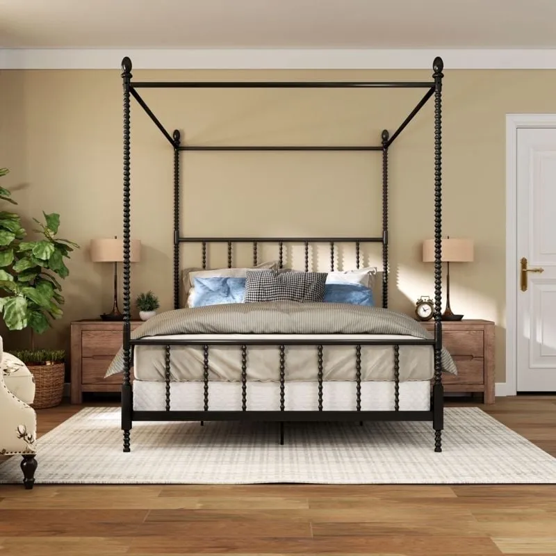 Metal Canopy Beds - Designer Picks | Foter