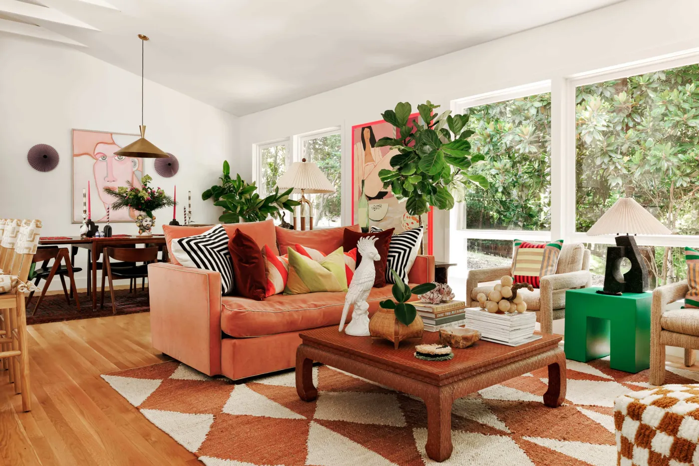 Mid century modern home set in the woods - featured by Arch Digest, Raleigh, NC | Production | Peerspace