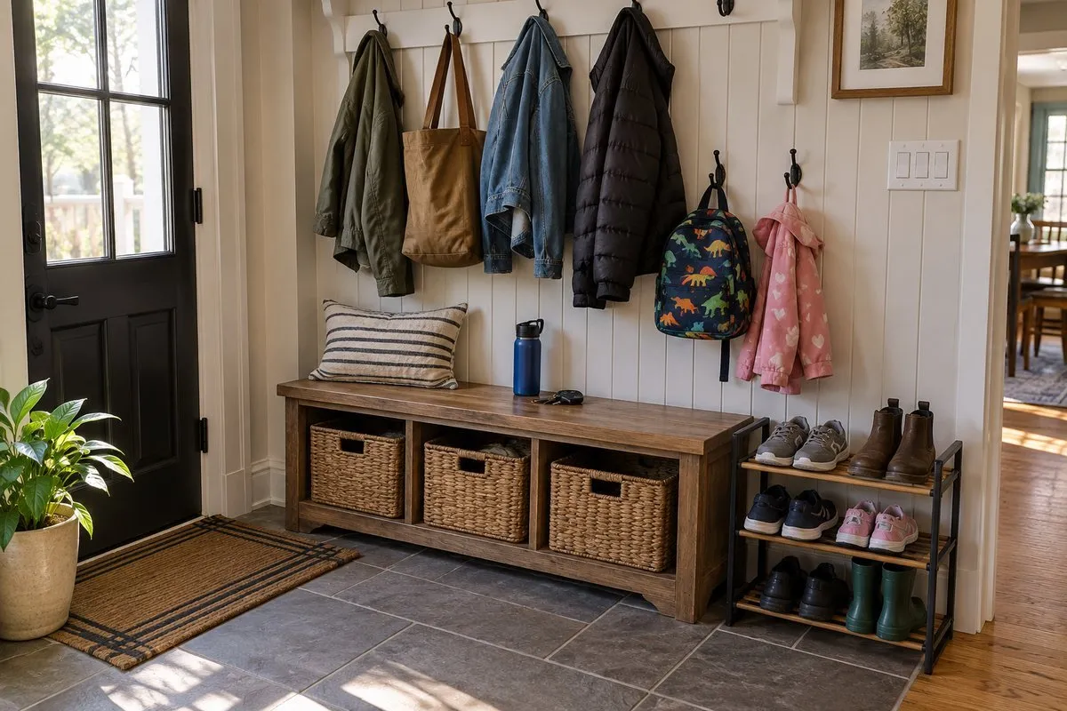 Mudroom Storage Ideas That Actually Hold Up