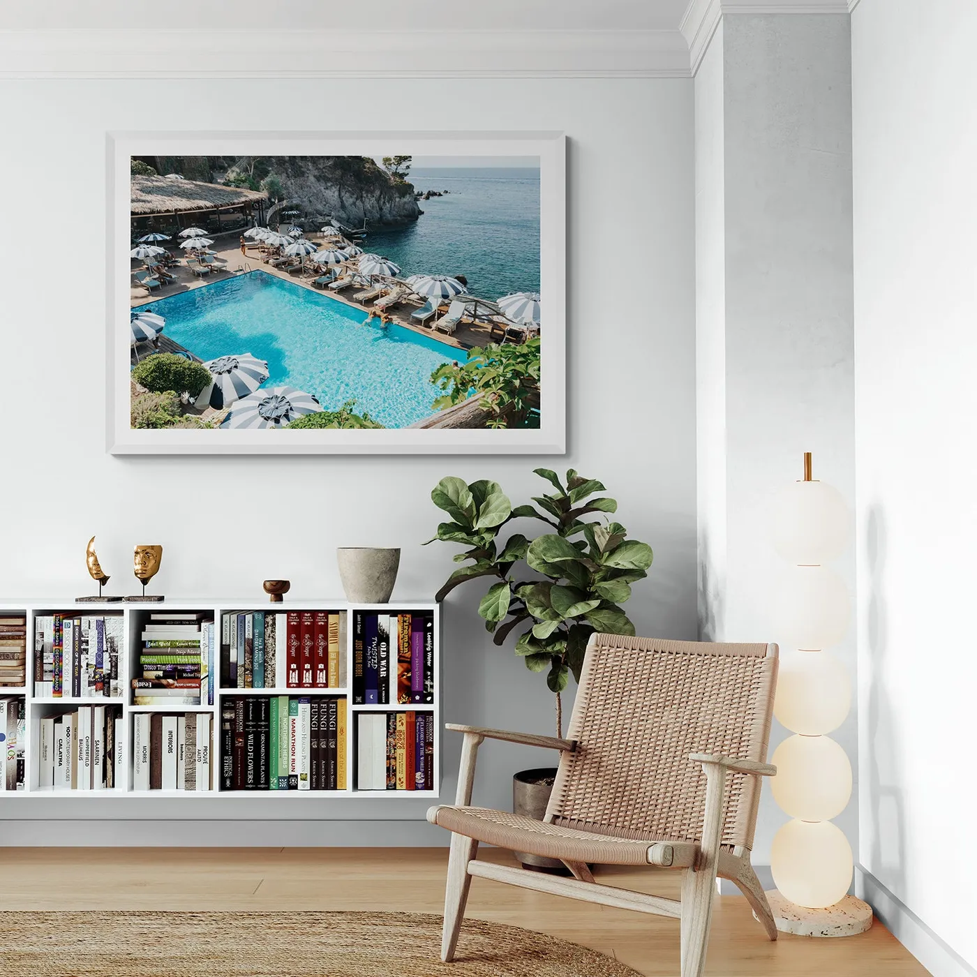 Oceanview | Ischia Wall Art | Italian Coastal Decor