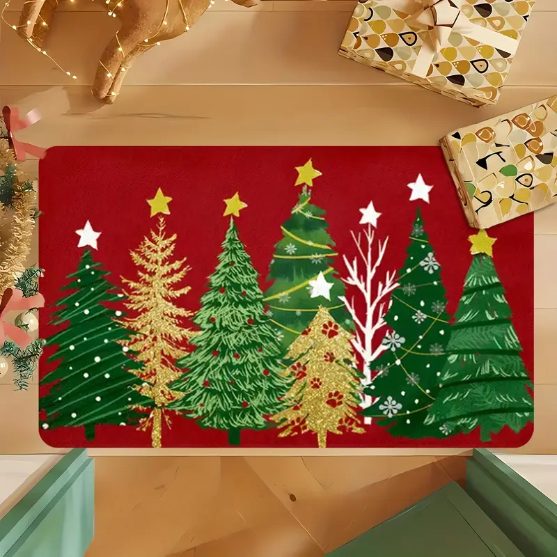 one item merry christmas christmas tree pattern oversized - Temu Mauritius