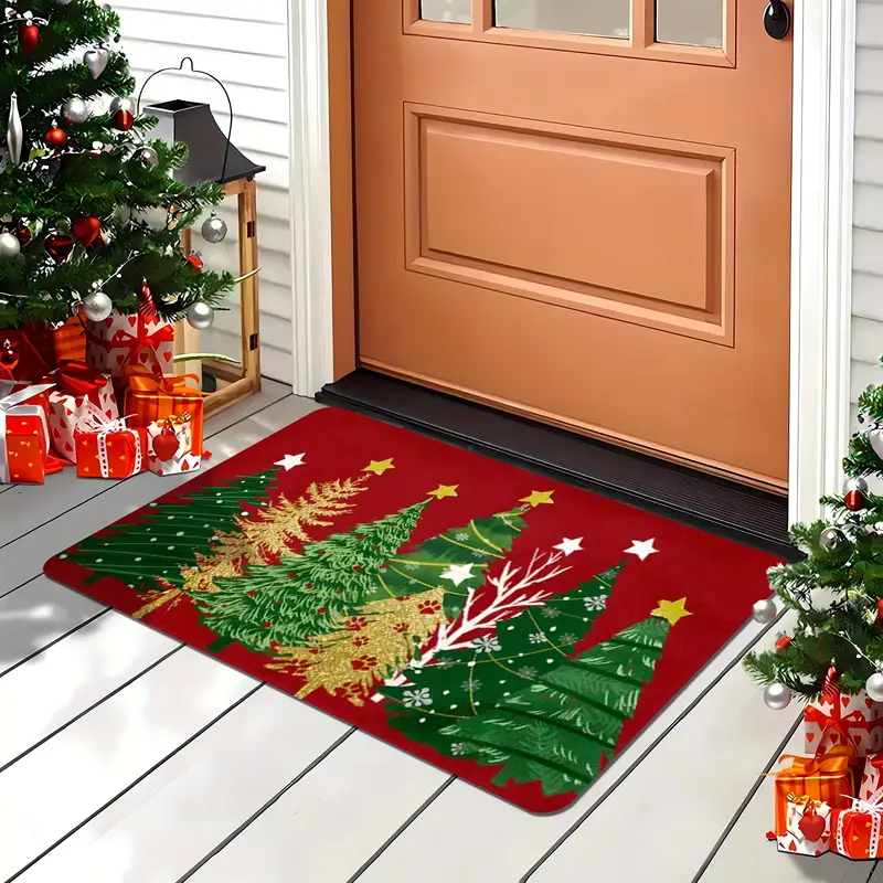 one item merry christmas christmas tree pattern oversized - Temu Mexico