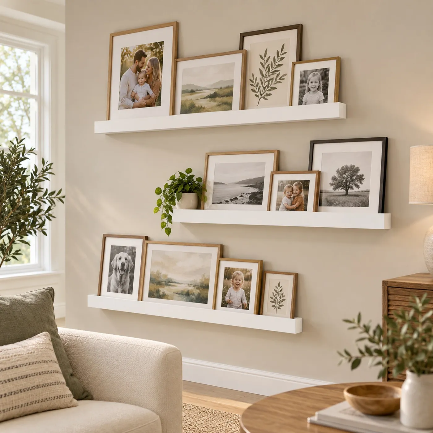 Picture Ledge Wall Shelves | The Shelf Shop