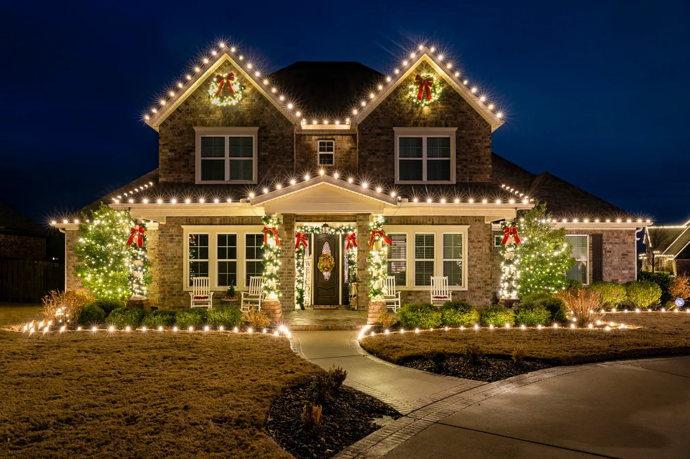 Professional Holiday and Christmas Lighting Installation Near Reno, Nevada