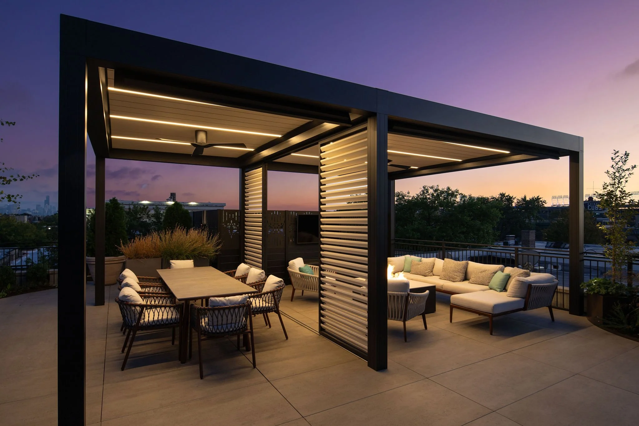 Rooftopia | Rooftop Decks, Gardens & Urban Landscapes -Wrigleyville Rooftop Deck & Native Garden Design | Rooftopia