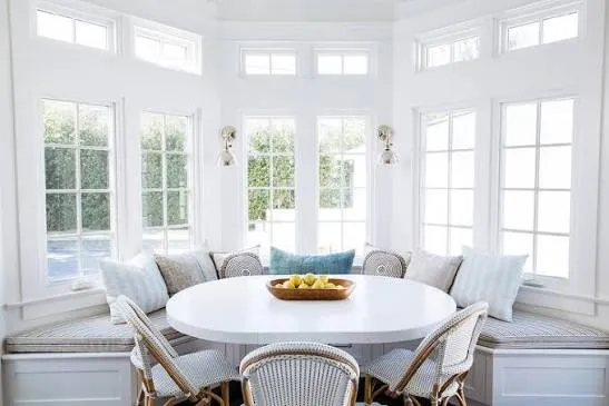 Storage Bench Bay Window Breakfast Nook Furniture Bay Window Seat Diy Kitchen Nook With Storage Small Kitchen With Window Seat How To Build