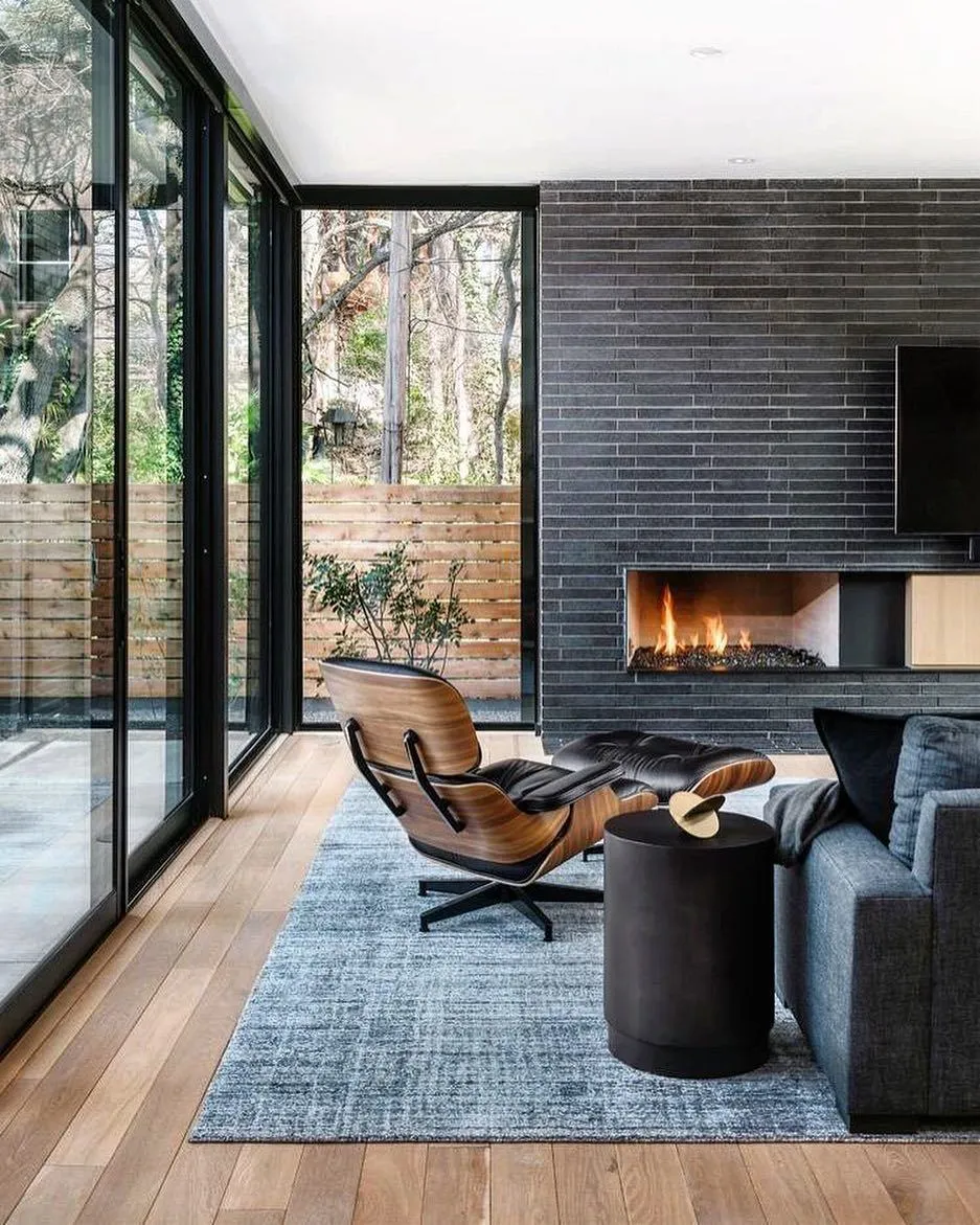 Stylish Mid-Century Modern Living Room Ideas From Instagram