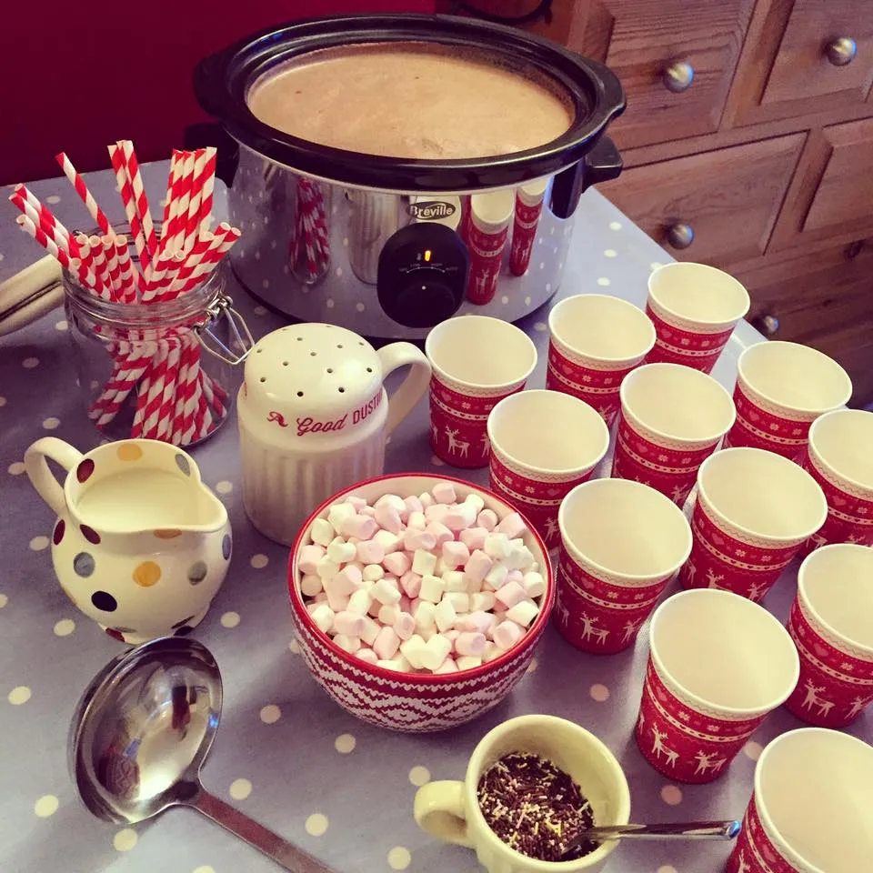 Sugar Rushed: Hot Chocolate Station! #recipe