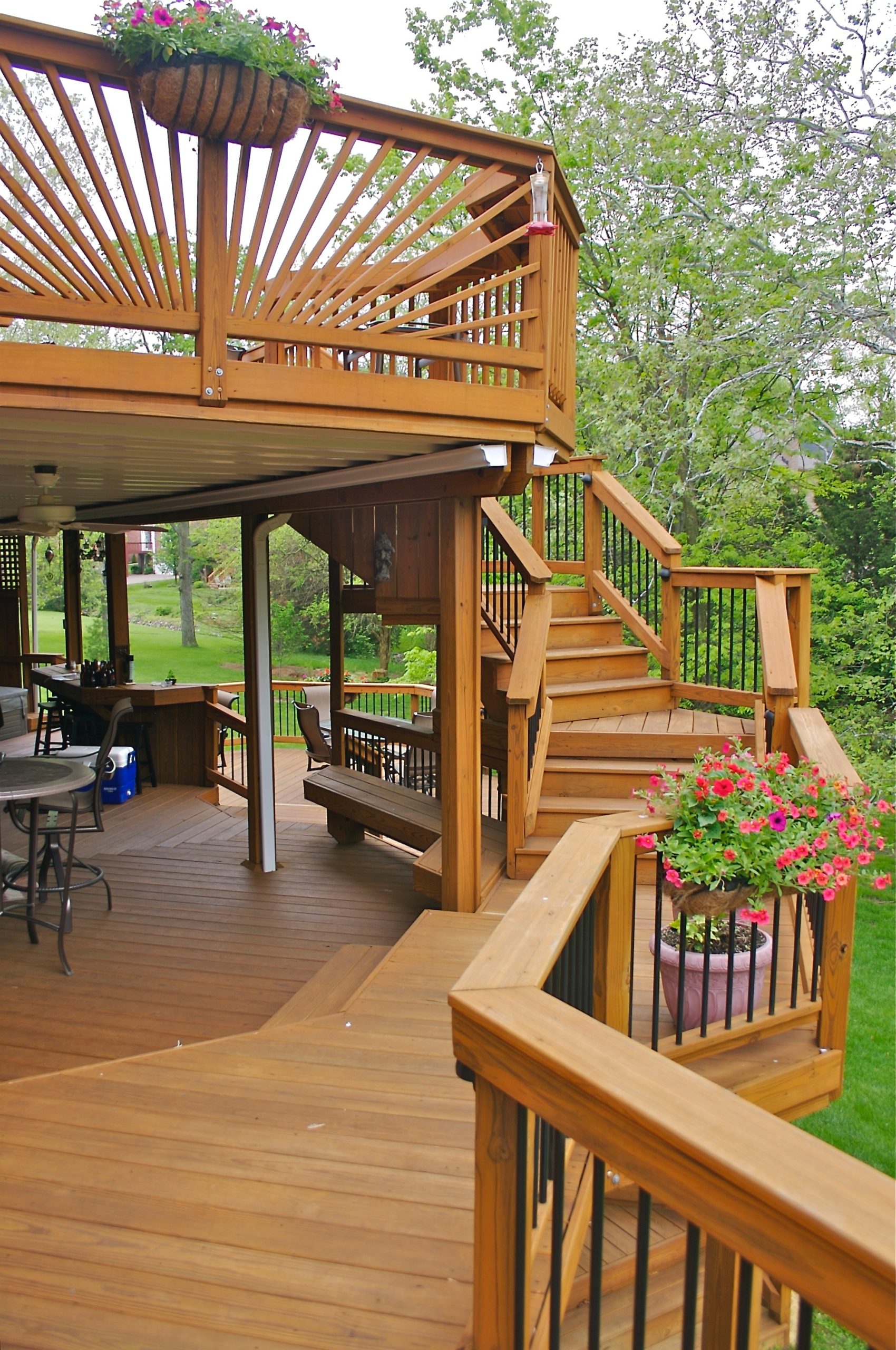 Take the Next Step with Custom Deck Stairs - American Deck & Sunroom Company