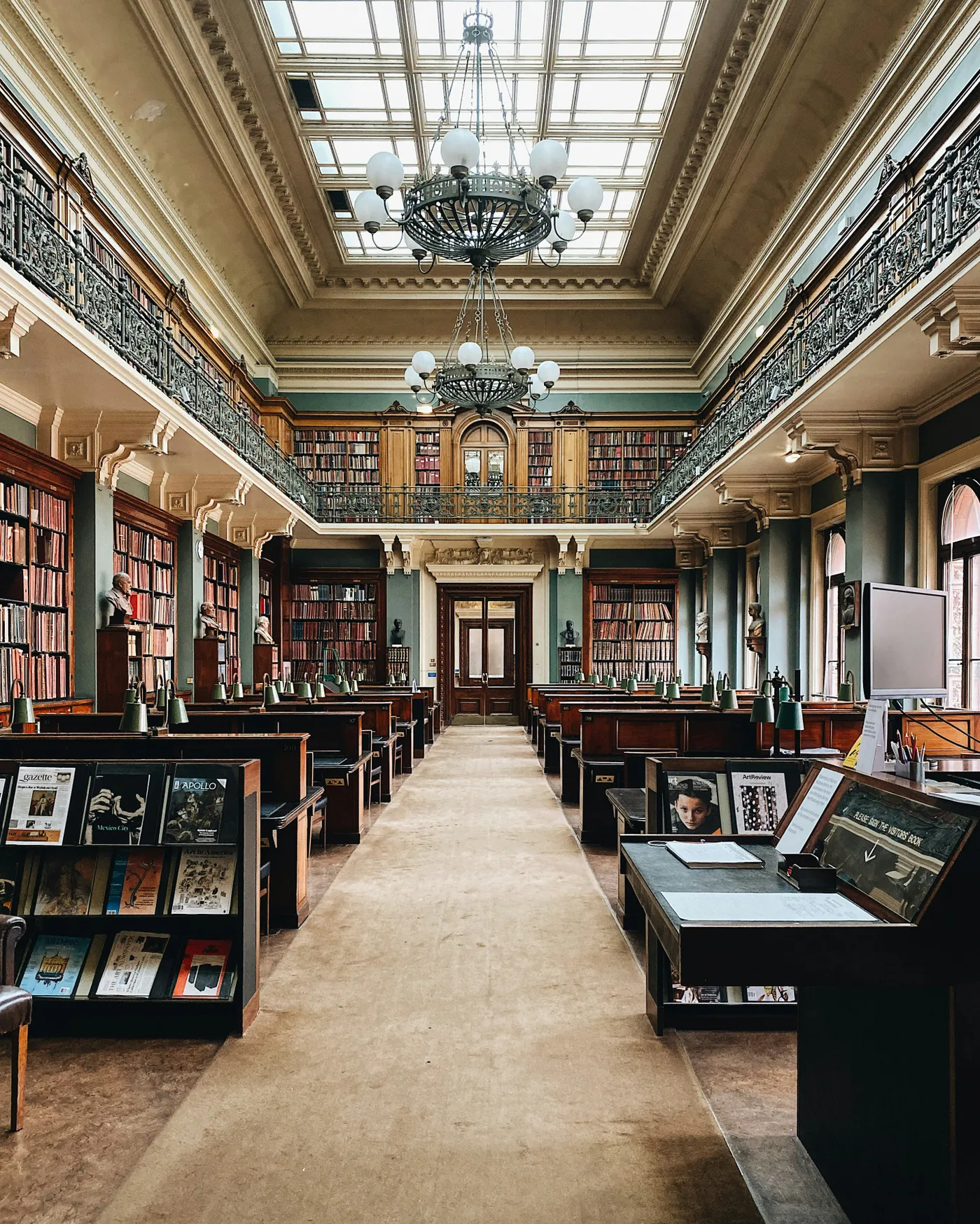 The Library at Victoria and Albert Museum