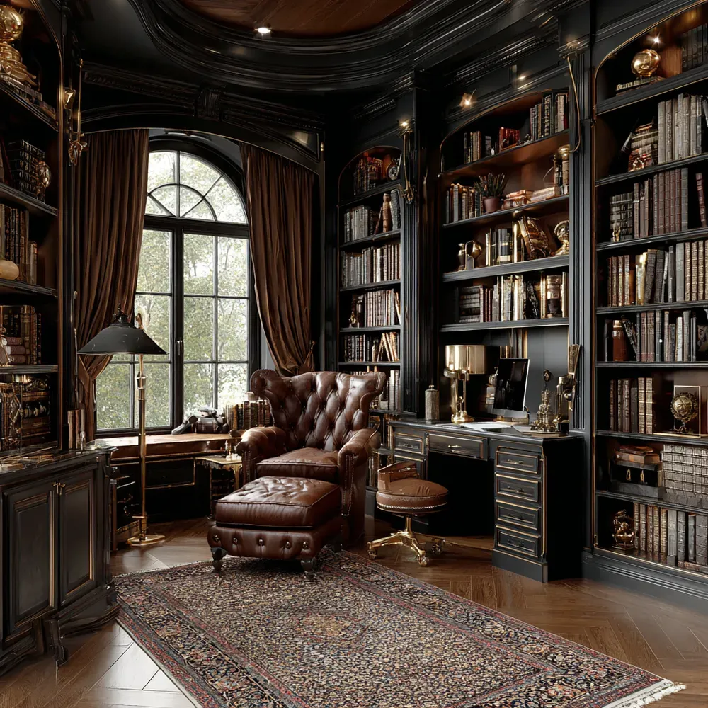 The Victorian Study: A Haven of Literary & Artistic Pursuits ✒️