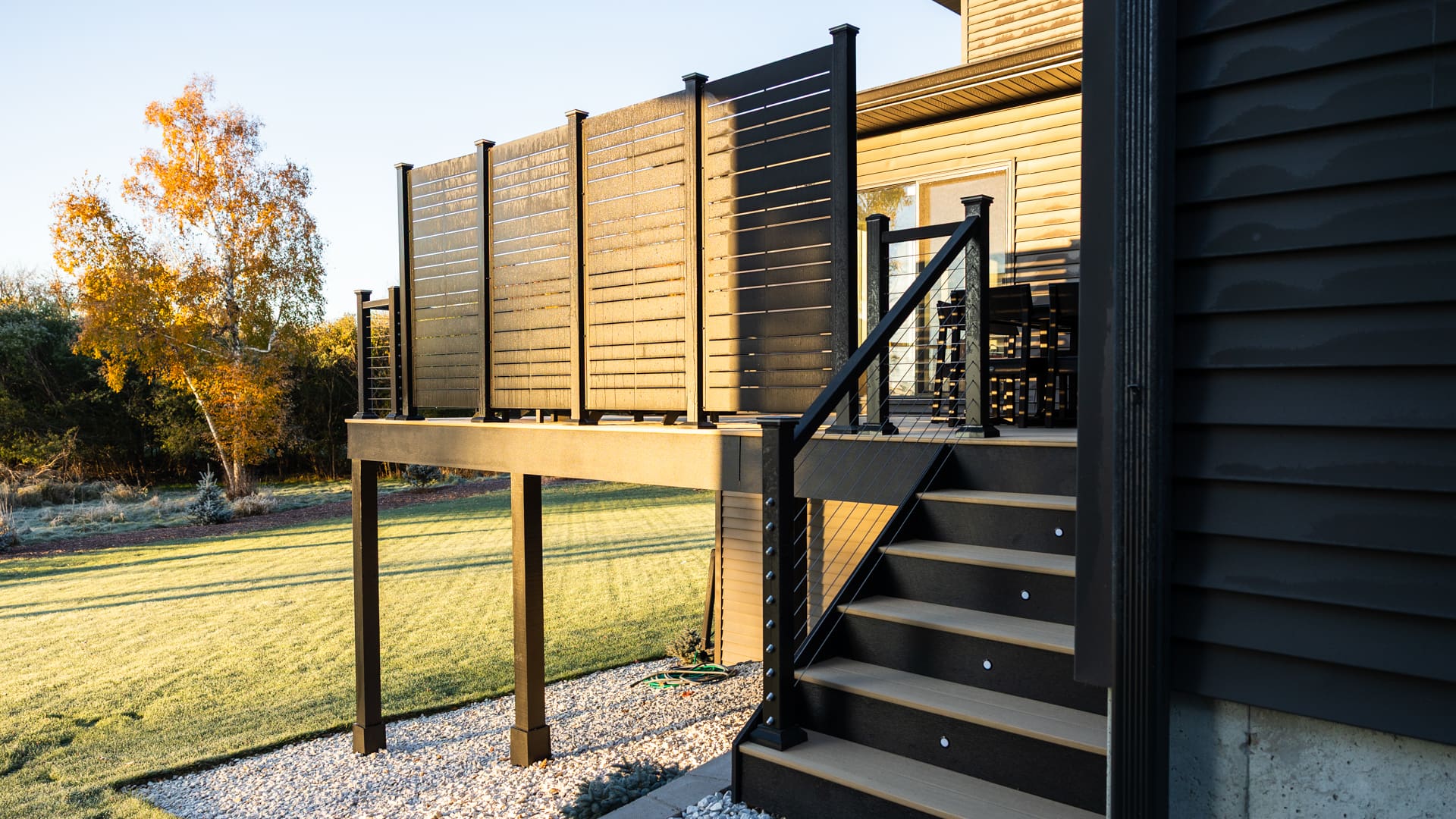 TimberTech White Oak Deck Installation — Blaine, MN
