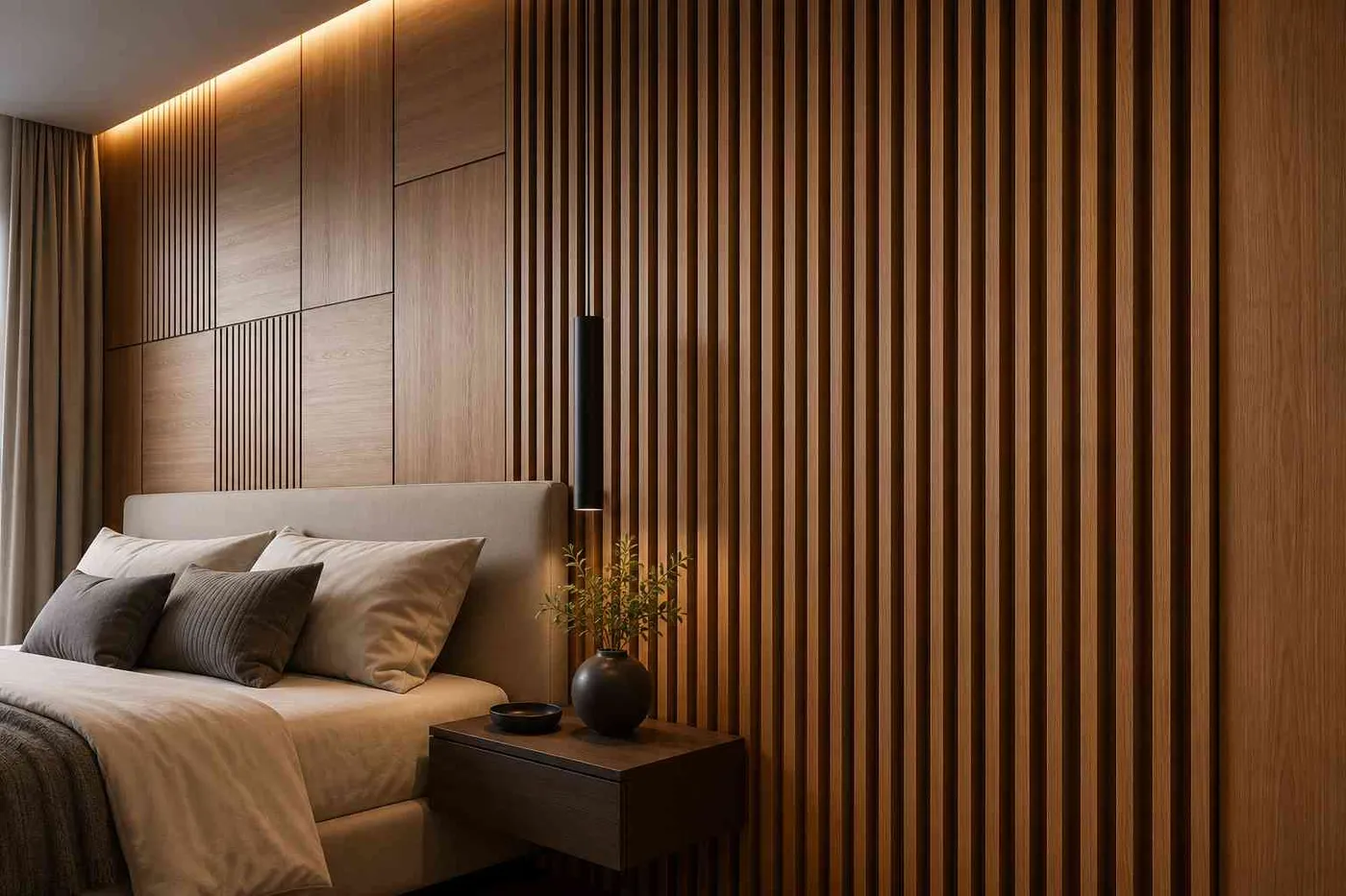 Top 12 Bedroom Wall Panel Design Ideas for Modern Homes | Simpolo