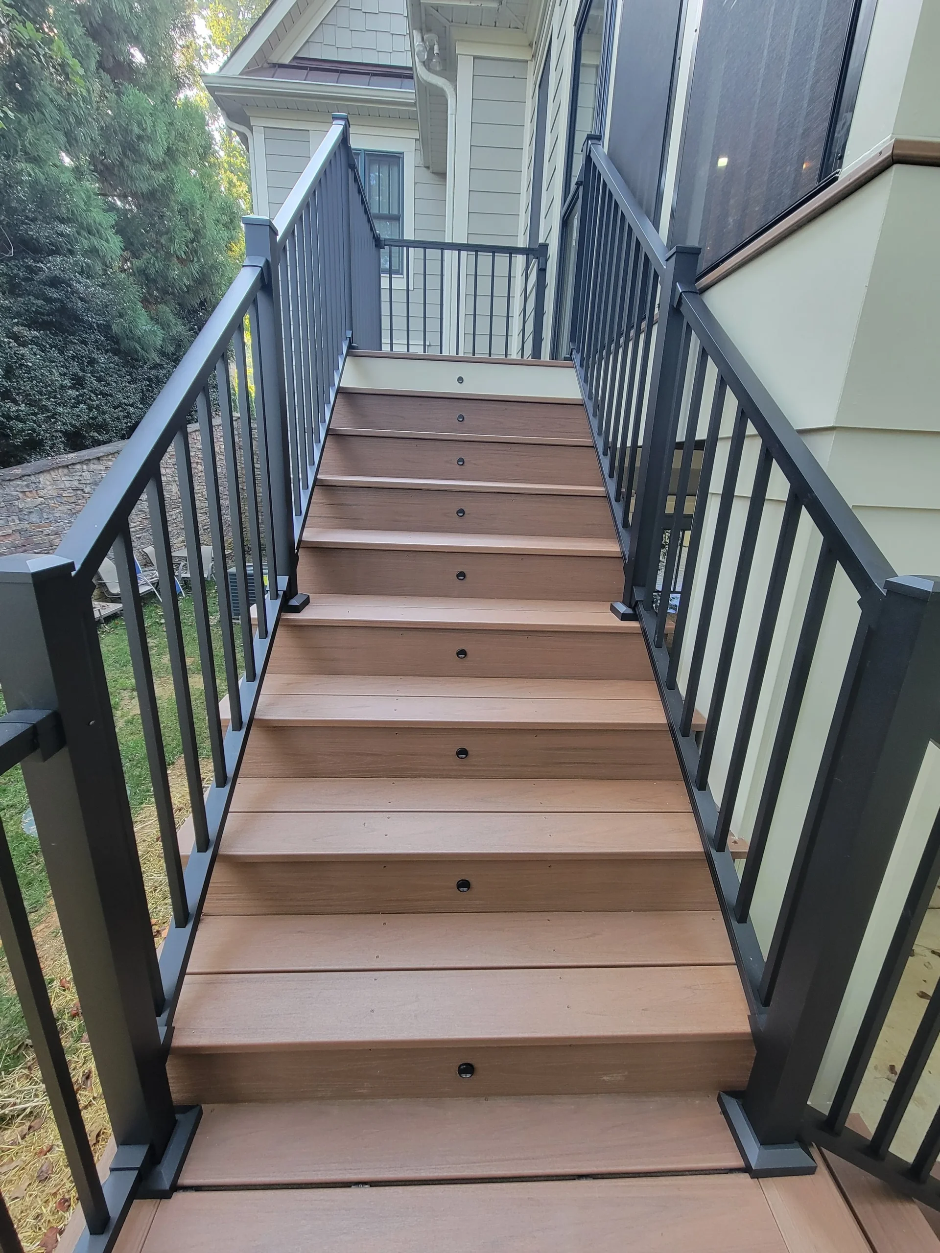 Trex stairs — Project Gallery | See Our Deck Designs in Charlotte