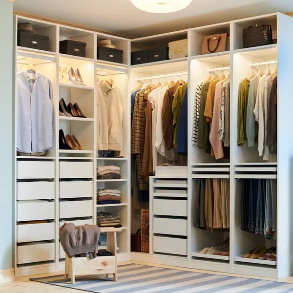 Walk-in Closet Ideas & Inspiration for an Organized Wardrobe - IKEA CA