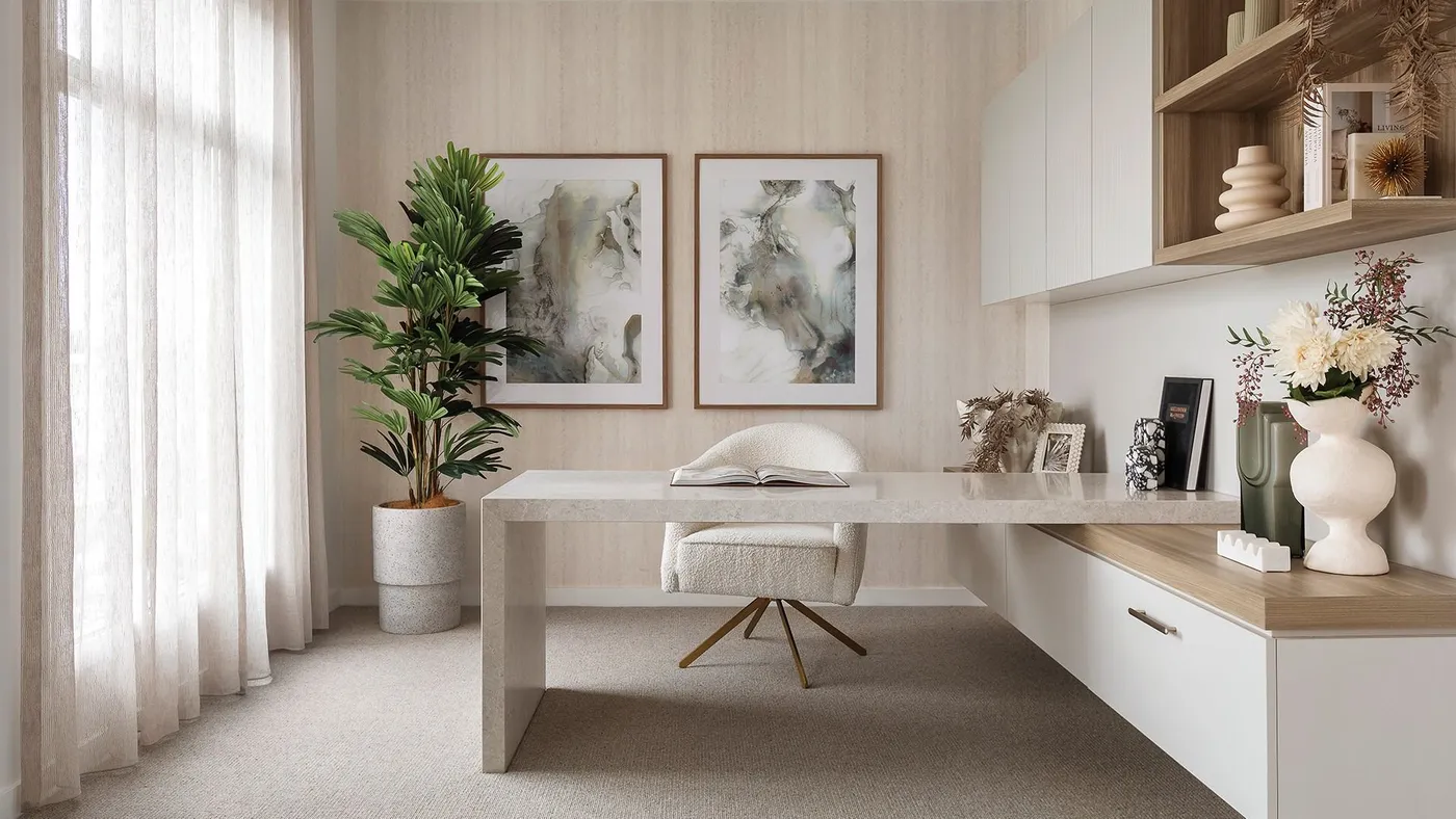 Why Use a Feature Wall in Your Home Office Space? - George Panel