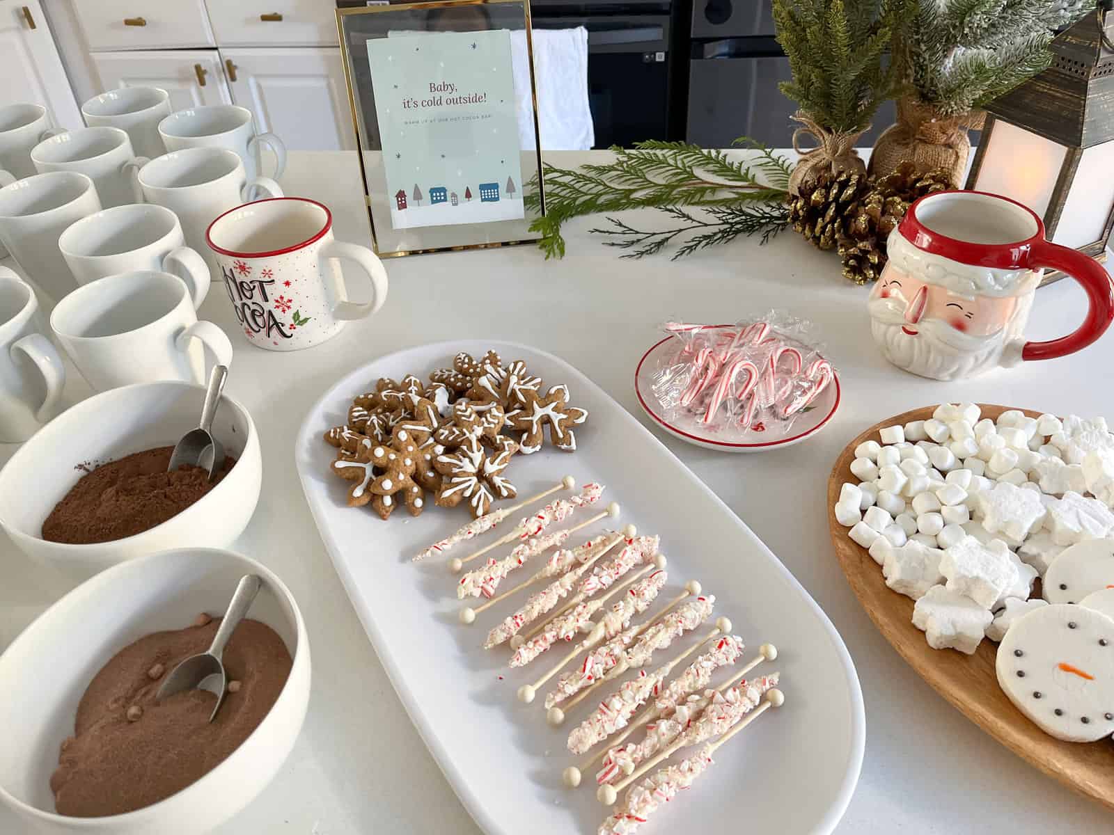 Winter Themed Baby Shower - traditionallycozy.com
